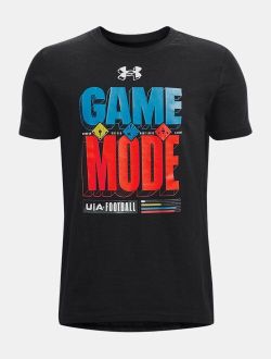 Boys' UA Game On Football Short Sleeve T-shirt