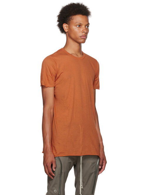 RICK OWENS Orange Basic T-Shirt