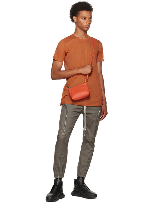 RICK OWENS Orange Basic T-Shirt