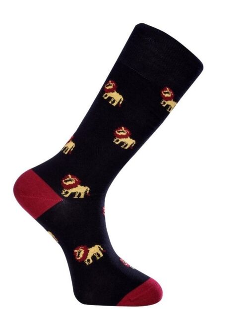 LOVE SOCK COMPANY Men's Lions Dress Socks