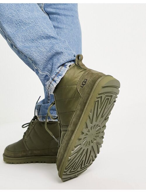 Ugg Neumel Lta quilted boots in khaki
