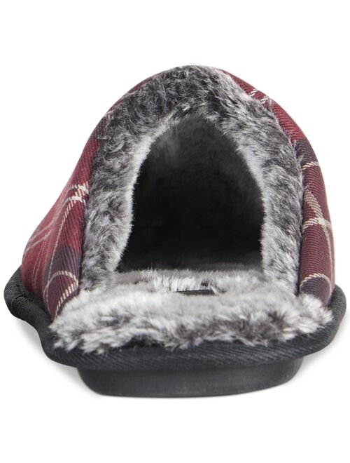 BARBOUR Men's Young Tartan Mule Slipper