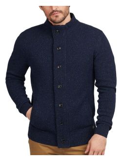 Men's Tisbury Regular-Fit Flecked Full-Zip Sweater