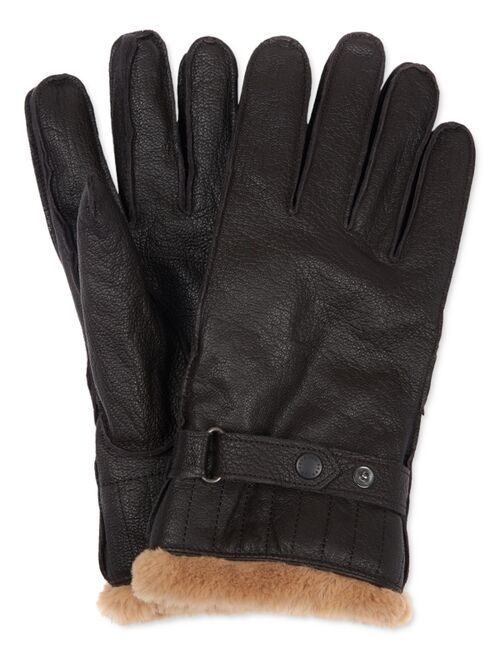 BARBOUR Men's Leather Utility Gloves