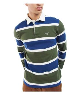 Men's Hawes Yarn-Dyed Stripe Long-Sleeve Rugby Shirt