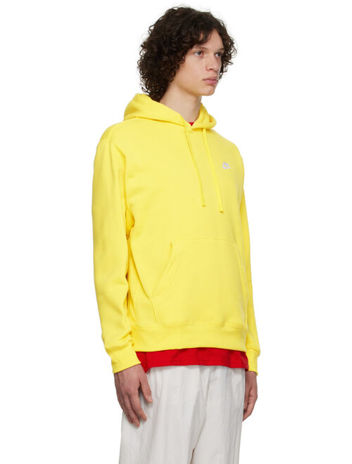 NIKE Yellow Sportswear Club Hoodie