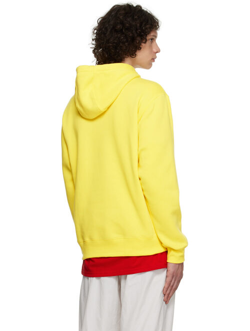 NIKE Yellow Sportswear Club Hoodie