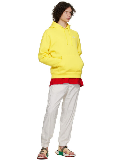 NIKE Yellow Sportswear Club Hoodie