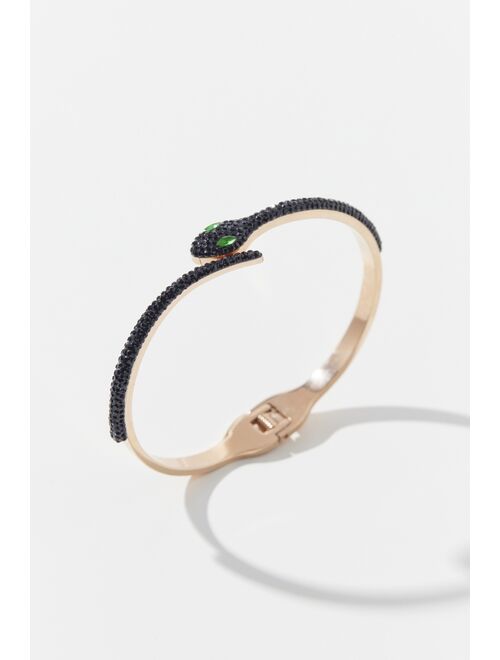 Urban Outfitters Rhinestone Snake Cuff Bracelet