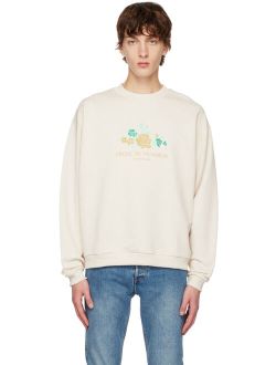 DROLE DE MONSIEUR Off-White Fleur Sweatshirt