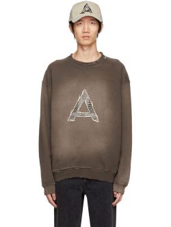 ALCHEMIST Brown Knotted Sweatshirt