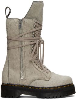 Off-White Dr. Martens Edition Pony Hair Boots