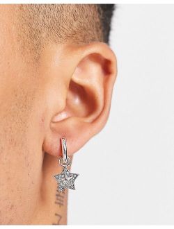 WFTW pop punk star earring set in silver