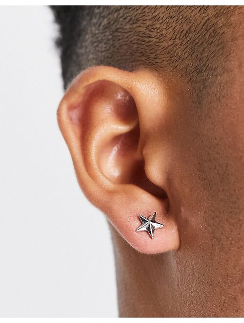 WFTW pop punk star earring set in silver