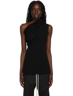 Black One Shoulder Top