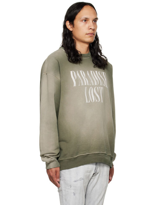 ALCHEMIST Green 'Paradise Lost' Sweatshirt
