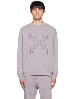 KSUBI Purple Kult Biggie Sweatshirt