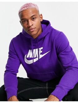 Club Fleece HBR hoodie in purple