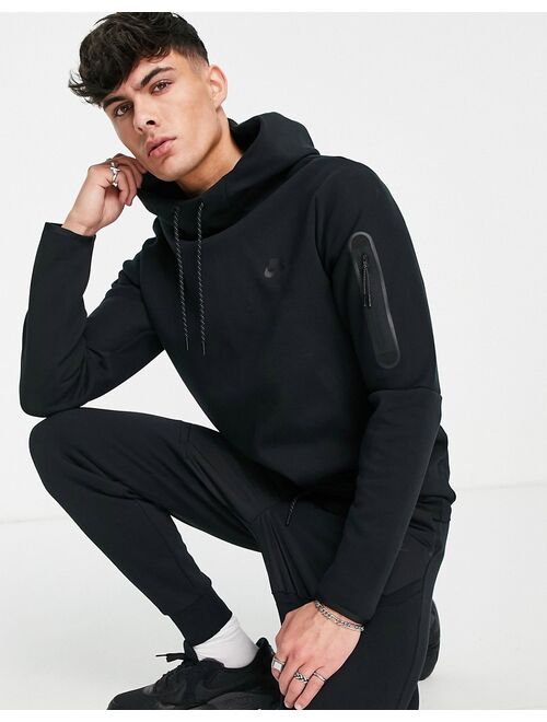 Nike Tech Fleece hoodie in black