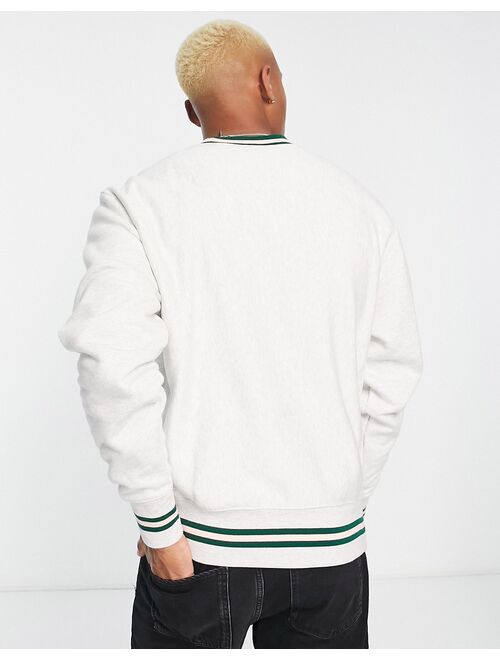 Champion varsity sweatshirt in gray