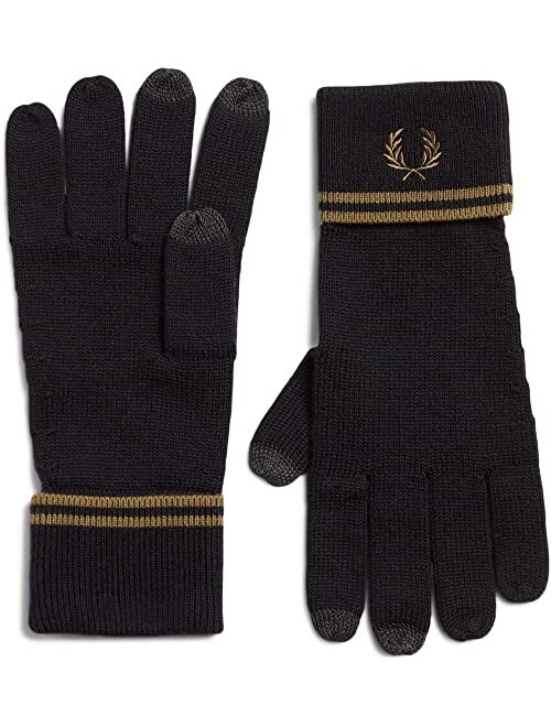 Fred Perry Twin Tipped Merino Wool Gloves