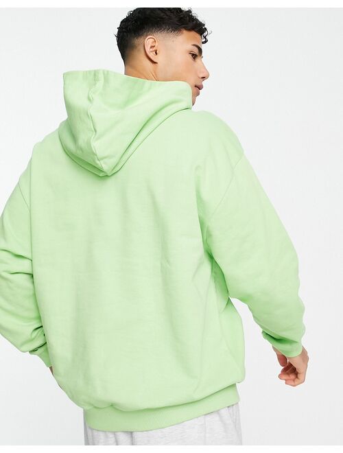ASOS DESIGN ASOS Actual health and wellbeing oversized hoodie in green