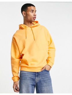 oversized hoodie in pastel orange