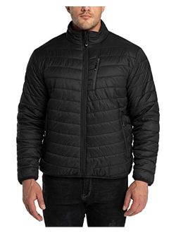 33,000ft Men's Puffer Jacket Lightweight Packable Winter Jacket
