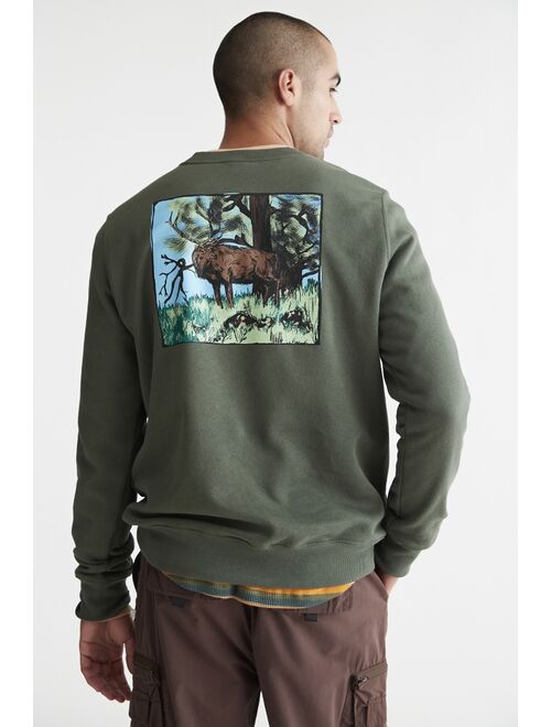 The North Face Moose Graphic Crew Neck Sweatshirt
