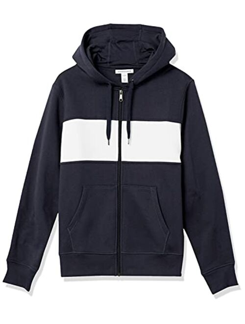 Amazon Essentials Men's Standard Full-Zip Hooded Fleece Sweatshirt