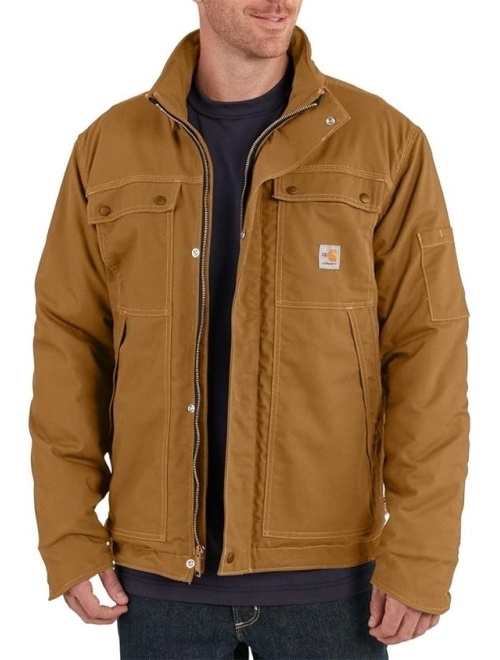 Carhartt Men's Flame Resistant Full Swing Relaxed Fit Quick Duck Insulated Coat