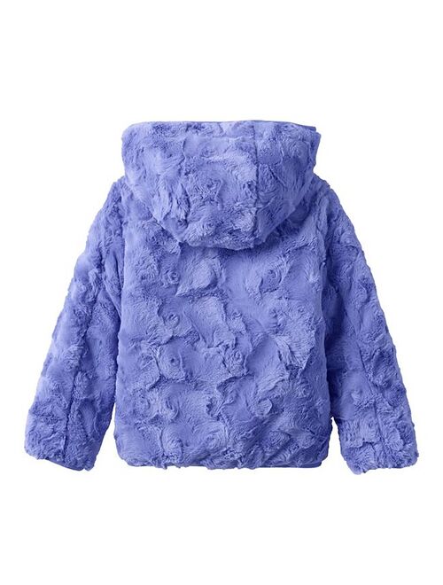 Girls 7-16 Lands' End Reversible Fleece Jacket
