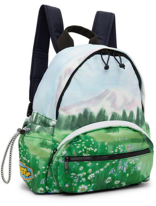MAISON MANGOSTAN SSENSE Exclusive Kids Multicolor Landscape Backpack