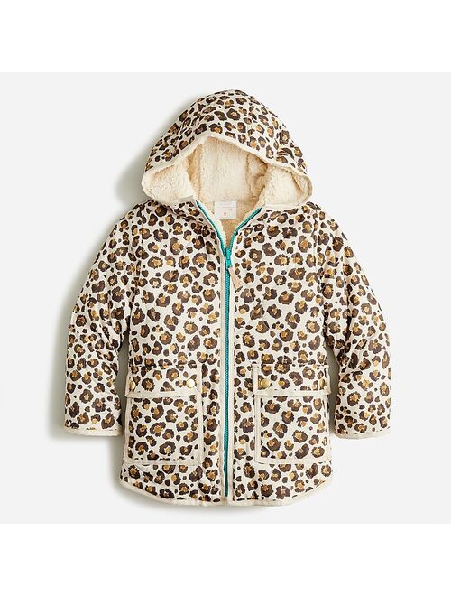 J.Crew Girls' reversible quilted jacket with eco-friendly PrimaLoft
