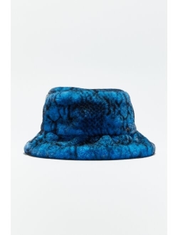 Urban Outfitters Knox Printed Faux Fur Bucket