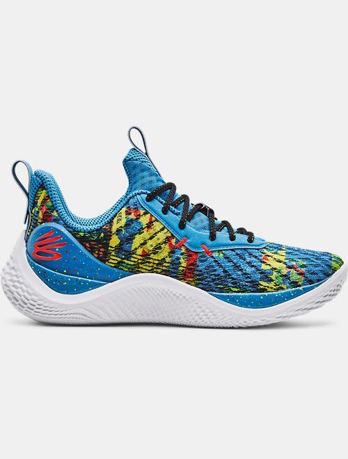 Under Armour Unisex Curry Flow 10 'Sour Then Sweet' Basketball Shoes