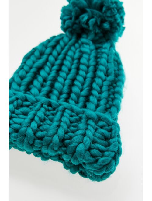 Urban Outfitters Chunky Pom Beanie