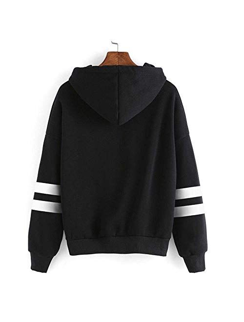 Fashion Friend Sweatshirt Hoodie Women Graphic Hoodies Pullover Funny Hooded Sweater Tops Clothes