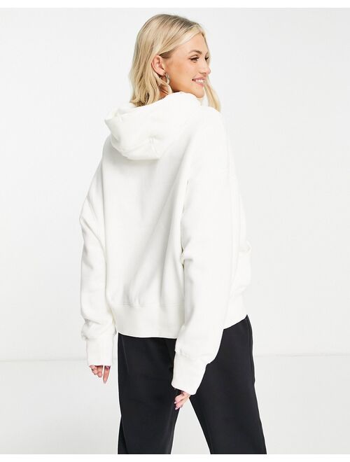 Nike Phoenix Fleece hoodie in white