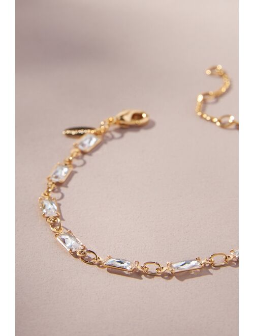 By Anthropologie Rectangle Chain Bracelet
