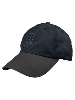 Beretta Men's Waxed Cotton Hunting Outdoor Casual Hat with Beretta Trident logo