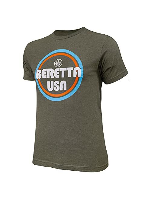 Beretta Retro BUSA Short Sleeve T-Shirt in Soft Jersey Cotton