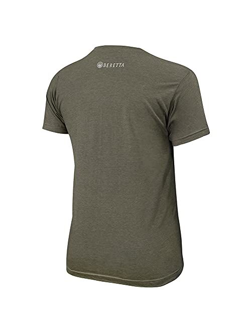 Beretta Retro BUSA Short Sleeve T-Shirt in Soft Jersey Cotton