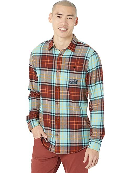 Scotch & Soda Regular Fit Midweight Brushed Flannel Check Shirt
