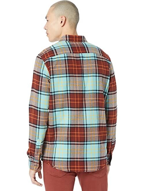 Scotch & Soda Regular Fit Midweight Brushed Flannel Check Shirt