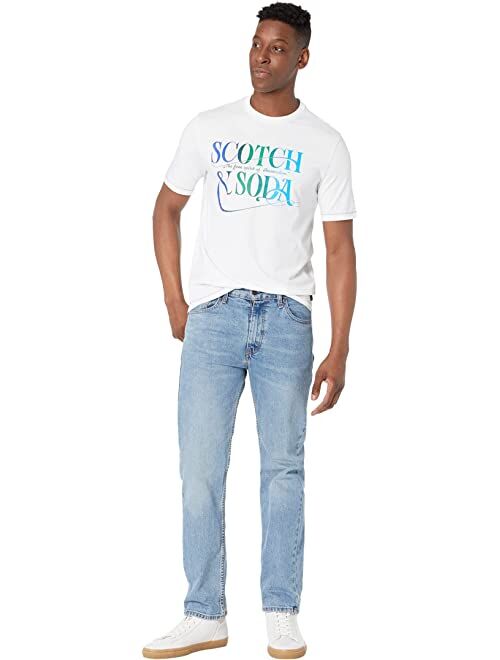 Scotch & Soda Logo Artwork Cotton-Jersey T-Shirt