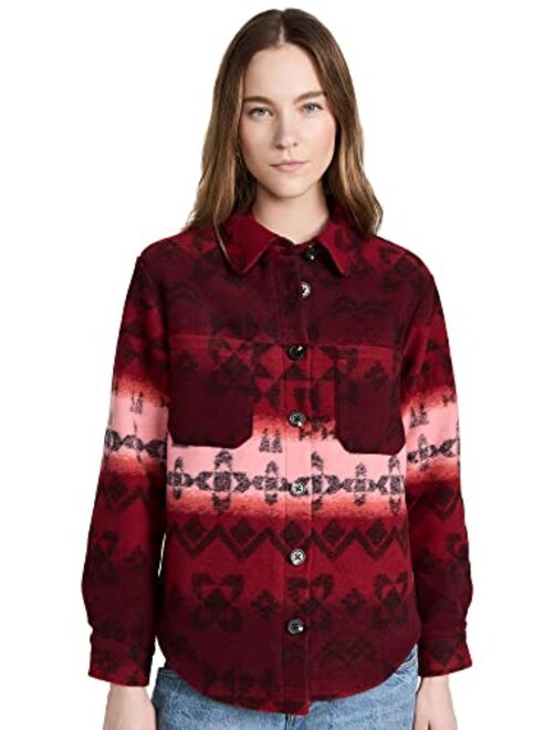 Scotch & Soda Women's Jacquard Shirt Jacket