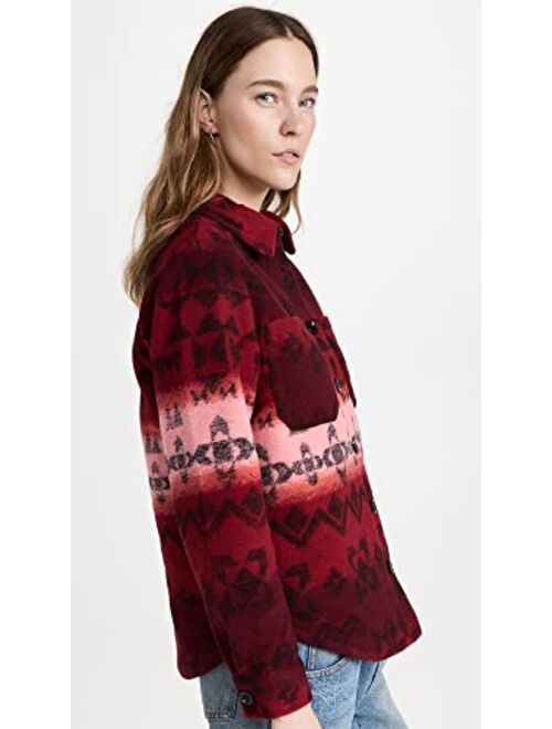 Scotch & Soda Women's Jacquard Shirt Jacket