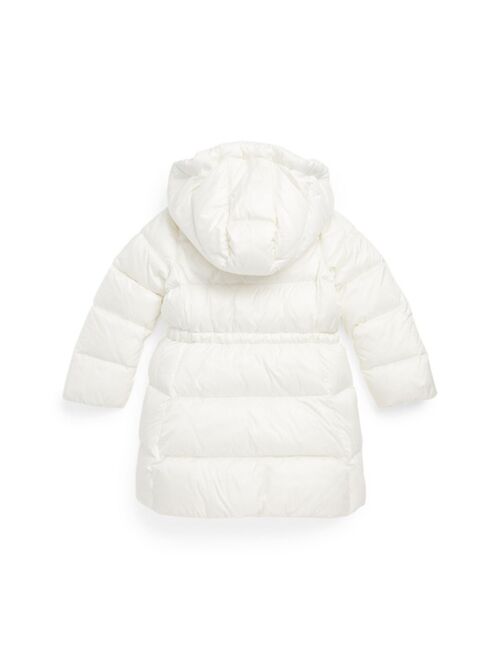 POLO RALPH LAUREN Toddler and Little Girls Water-Resistant Down Long Coat