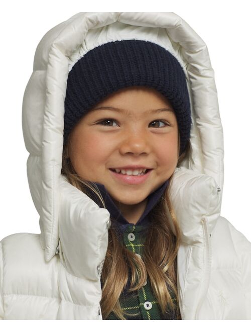POLO RALPH LAUREN Toddler and Little Girls Water-Resistant Down Long Coat